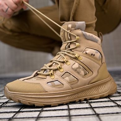 Тактичні черевики Dago Style Strah зі вставками Cordura койот піксель розмір 41 buy93513bls-41 фото