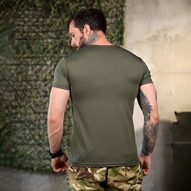 Потоотводная футболка Predator с принтом на груди олива размер XL buy93133bls-XL фото
