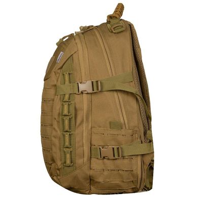 Рюкзак 35 л Camotec BattleBag Oxford 900D PVC койот розмір 26х29х50 см arm1042bls фото