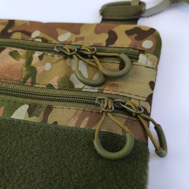 Тактична cумка через плече Cordura мультикам 30х24 см ws53896bls фото