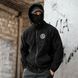 Кофта Born of War з принтом Viking чорна розмір S buy97492bls-S фото 4