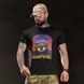 Потовідвідна футболка Born of War з принтом Highway чорна розмір S buy96906bls-S фото 2