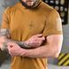 Потоотводная футболка Oblivion Tactical с принтом ЗСУ койот размер S buy85687bls-S фото 5