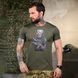 Потоотводная футболка Predator с принтом на груди олива размер XL buy93133bls-XL фото 1