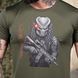 Потоотводная футболка Predator с принтом на груди олива размер XL buy93133bls-XL фото 4