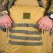 Тактичний рюкзак Stoner 70 л з системою кріплення Molle та липучкою койот 39x22x80 см buy94063bls фото 4