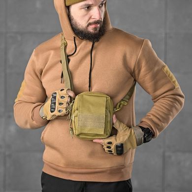 Административный подсумок Cordura с регулируемым плечевым ремнем койот 18x12 см buy91417bls фото