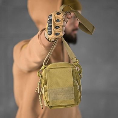 Административный подсумок Cordura с регулируемым плечевым ремнем койот 18x12 см buy91417bls фото