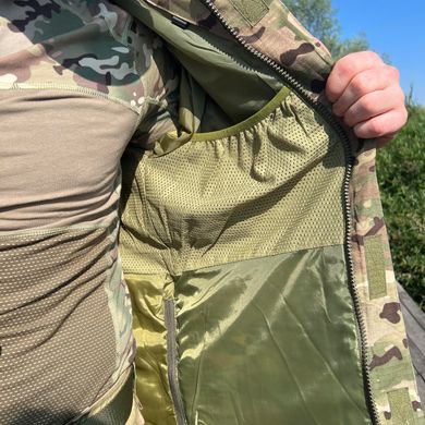 Мужская Куртка Han-Wild с капюшном и сетчатой подкладкой / Водонепроницаемая Парка рип-стоп мультикам размер M bkrM-65-2bls-M фото