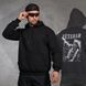 Худі Genesis Veteran на флісі з принтом на спині чорне розмір M buy97462bls-M фото 1