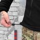Флисовая кофта с вставками из плащевки и липучками под шевроны черная размер S buy56846bls-S фото 7
