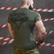 Потоотводная футболка Sabur с принтом AirBorne олива размер XL buy86226bls-XL фото 3