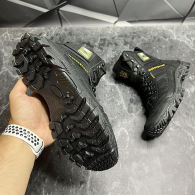 Демісезонні чоловічі Берці з патріотичним дизайном та мембраною / Міцні черевики чорні розмір 40 БРЦ-2/3053 black-sh GXbls-40 фото