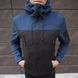 Чоловіча куртка Pobedov Korol Lev SoftShell синя з чорним розмір S pobOWku11bblbls-S фото 2