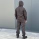 Костюм мужской на флисе Куртка + Брюки / Утепленная форма Softshell черная размер S for00628bls-S фото 5