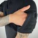 Мужской Убакс Han Wild с короткими рукавами и карманами / Прочная уставная Рубашка черная размер M md1177bls-M фото 5