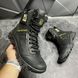 Демісезонні чоловічі Берці з патріотичним дизайном та мембраною / Міцні черевики чорні розмір 40 БРЦ-2/3053 black-sh GXbls-40 фото 5