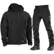Костюм на флісі M-Tac SoftShell Куртка та Штани чорний розмір 2XL 50409bls-2XL фото