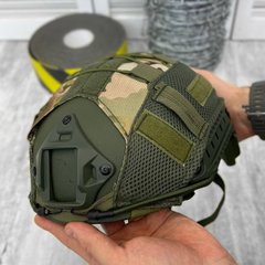 Кавер на Шлем Fast с системой Molle / Защитный Чехол Cordura на резинке мультикам размер универсальный 14402bls фото