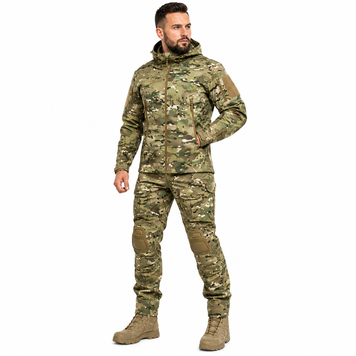 Костюм Куртка з капюшоном + Штани G2 з наколінниками мультикам розмір 3XL for01539bls-3XL фото