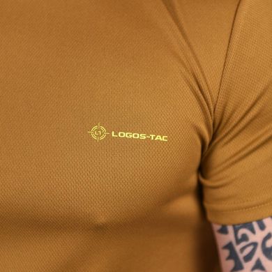 Мужская футболка Coolmax Logos-tac с круглой горловиной койот размер S buy86913bls-S фото