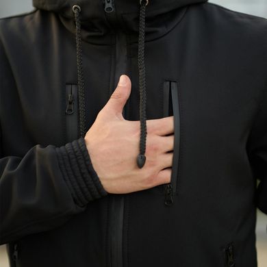 Форма Intruder Reef Softshell Куртка з капюшоном + Штани чорний розмір S 1634589486bls-S фото