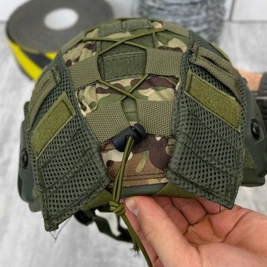 Кавер на Шлем Fast с системой Molle / Защитный Чехол Cordura на резинке мультикам размер универсальный 14402bls фото