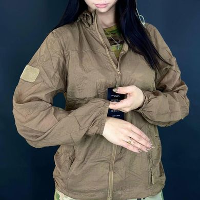 Літня Жіноча Куртка з липучками під шеврони койот розмір XS for01256bls-XS фото