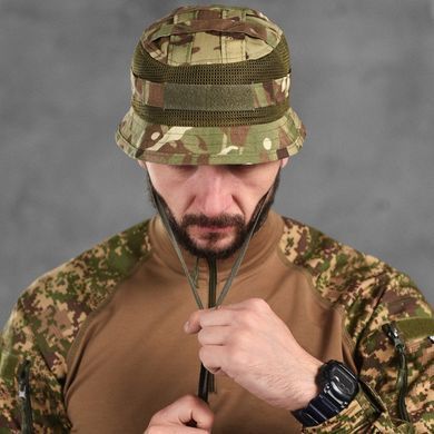 Панама з сітчастими вставками та системою кріплення Molle мультикам розмір 55-57 buy87298bls-55-57 фото