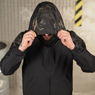 Ветровка Armor со вставками из плащевки черная размер S buy92899bls-S фото