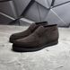 Замшевые лоферы U.Spirit Valere на мехе коричневые размер 40 DR-1627/3/10 brown-з хутро ч/пbls-40 фото 1