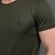 Чоловічий літній комплект Coolmax футболки + шорти з принтом олива розмір M buy87468bls-M фото 4