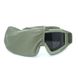 Защитные очки с 3 съемными линзами и чехлом олива размер универсальный for00216bls-о фото 4