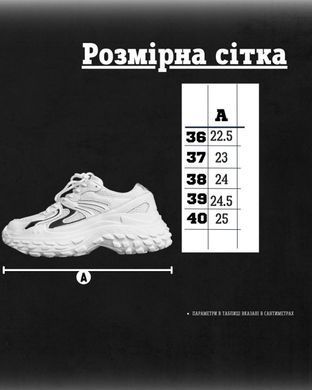 Женские кожаные кроссовки Luna с сетчатыми вставками белые размер 36 buy91215bls-36 фото