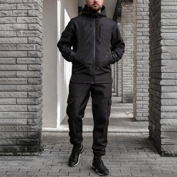 Чоловіча куртка + штани Intruder Easy Softshell чорні розмір S int1617529402bls-S фото
