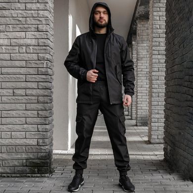 Мужская куртка + штаны Intruder Easy Softshell черные размер S int1617529402bls-S фото