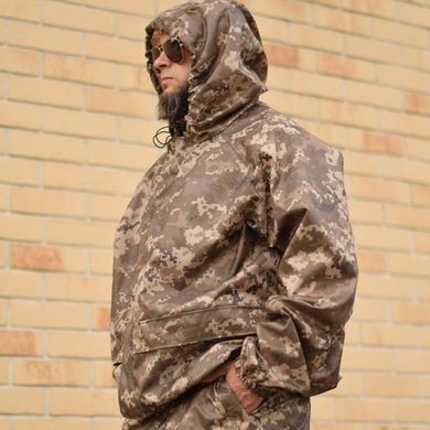 Костюм-Дощовик Куртка + Штани піксель розмір універсальний for01240bls-пікс. фото
