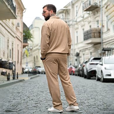 Спортивный костюм Background Кофта + Брюки бежевый размер XL buy91638bls-XL фото
