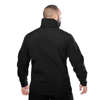 Тактичний костюм Camotec Stalker Phantom Softshell Куртка з капюшоном + Штани чорний розмір S cmt9497bls-S фото