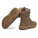Мужские кожаные Берцы с водонепроницаемой мембраной / Летние Ботинки на термопластической подошве размер 39 808 койот літоbls-39 фото 9