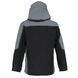 Тактическая куртка Gman Softshell с липучками под шевроны черная с серым размер M skl6396bls-M фото 2