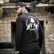 Лонгслів Spartan з принтом на грудях та спині чорний розмір M buy93404bls-M фото 5