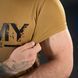 Потоотводная футболка Army с принтом на груди койот размер S buy93185bls-S фото 5