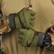 Безпалі рукавиці Lesko E302 Sand із захисними накладками олива розмір M buy86952bls-M фото 3