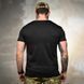 Потовідвідна футболка Selion з принтом Warrior чорна розмір M buy95285bls-M фото 2