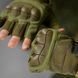 Перчатки Mechanix M-Pact 3 с открытыми пальцами и защитными накладками олива размер M buy87002bls-M фото 6