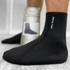 Чоловічі трекінгові Шкарпетки Termal Mest з неопрену / Міцні Термоноски чорні розмір 39-40 12219bls-39-40 фото