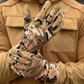 Рукавиці Softshell з резинками на зап'ястях мультикам розмір універсальний buy55603bls фото
