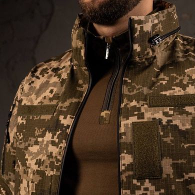Чоловіча демісезонна куртка Logos "Пілот" ріп-стоп / Бомбер з підкладкою лаке піксель розмір S 21002bls-S фото