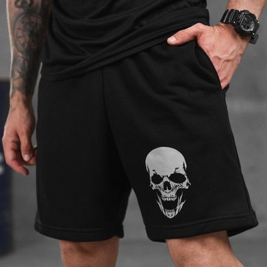 Літній комплект Black футболка Coolmax + шорти трикотаж чорні розмір M buy87583bls-M фото